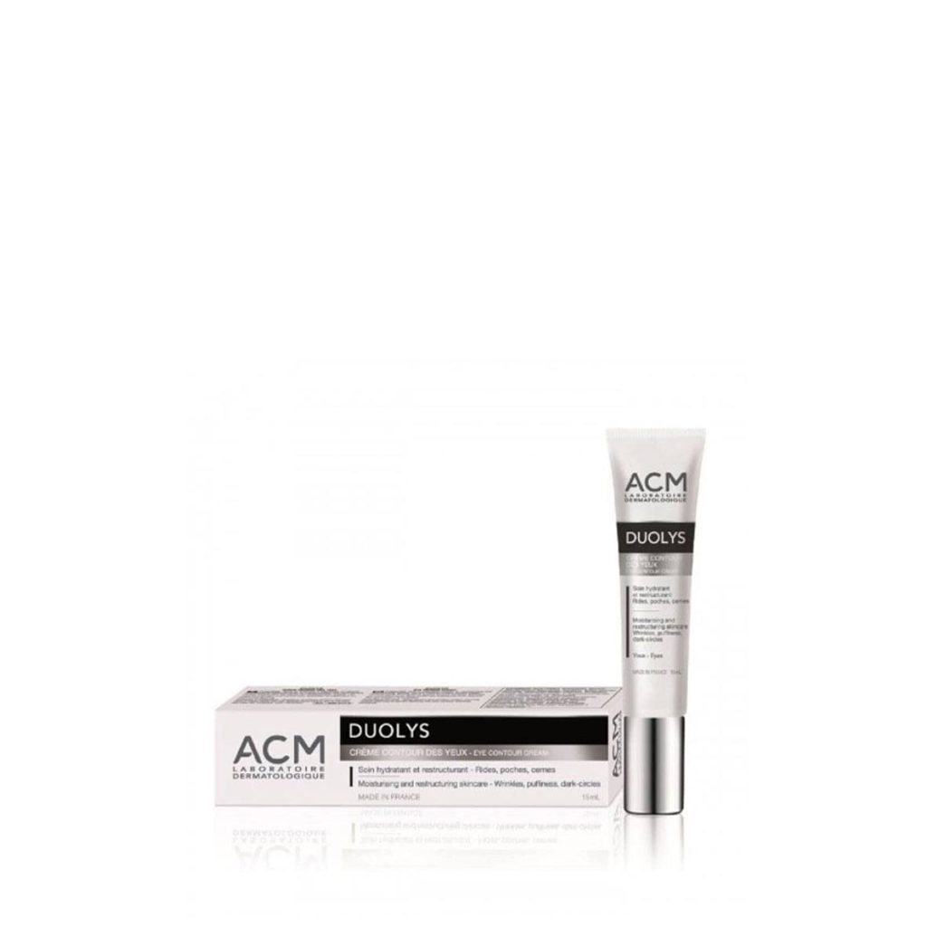 کرم دور چشم ACM Duolysای سی ام ضد چروک و ضد پف و رفع تیرگی انواع پوست 15ml